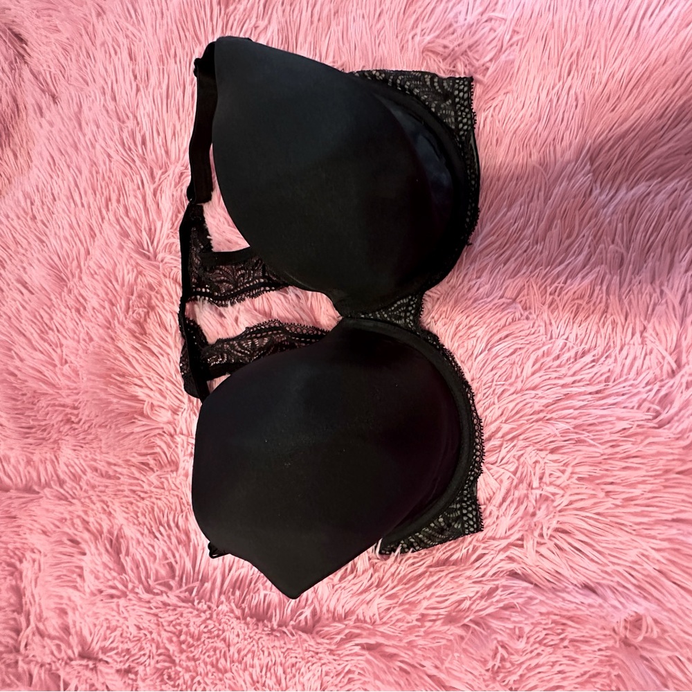 Elegant Black Lace Bra